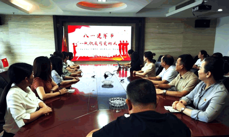 黨總支組織開展“崢嶸歲月，致敬最可愛的人”主題黨日活動